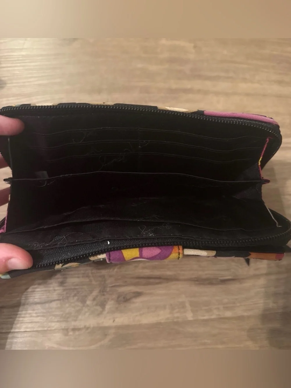 Vera Bradley Turn Lock Wallet in Suzani